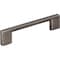 Jeffrey Alexander 96 mm Center-to-Center Brushed Pewter Square Sutton Cabinet Bar Pull 635-96BNBDL - alternate 1